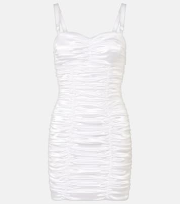 Abito corto in raso  | Dolce&Gabbana