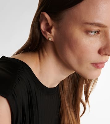 Boucles d'oreilles Fluted en or 14 ct | Sydney Evan