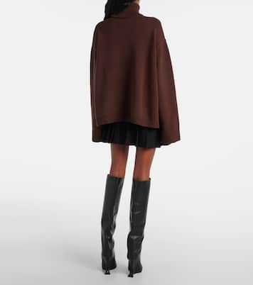 Rhea wool and cotton turtleneck sweater | The Frankie Shop