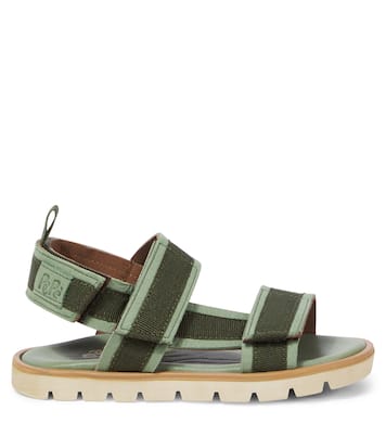 Suede-trimmed sandals | PèPè