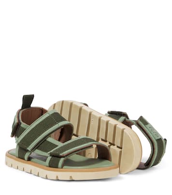 Suede-trimmed sandals | PèPè