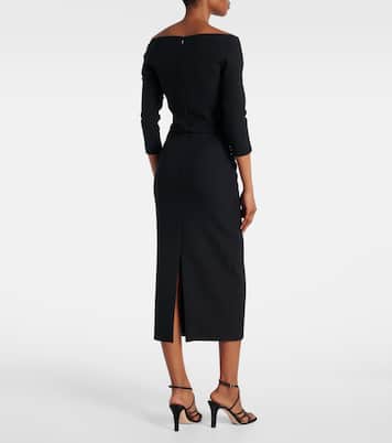 Linda crystal-embellished midi dress | Safiyaa