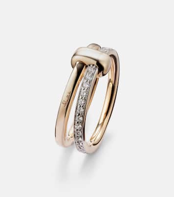 Bague Pomellato Together en or rose 18 ct et diamants | Pomellato