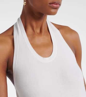 Tank top N°409 Jerry de algodón y cachemir | Extreme Cashmere