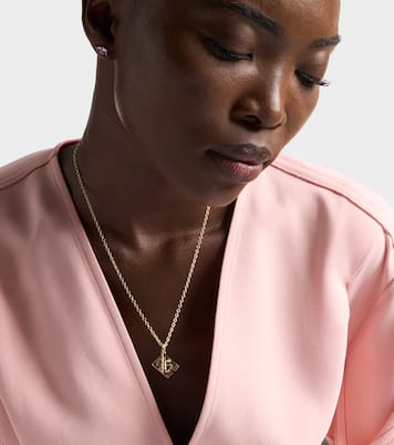 Perfect Match 14kt gold necklace with diamonds and rubies  | Sydney Evan