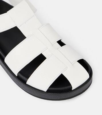 Double T leather fisherman sandals | Tory Burch