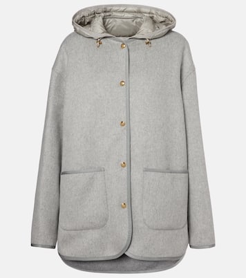 Wool and cashmere down jacket | Moncler