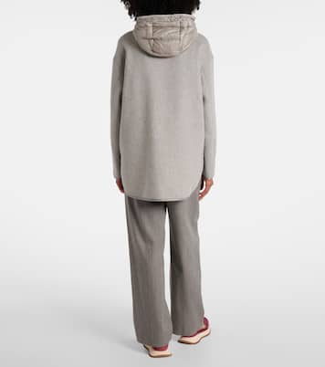 Wool and cashmere down jacket | Moncler