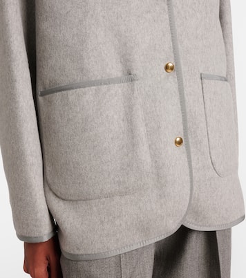 Wool and cashmere down jacket | Moncler
