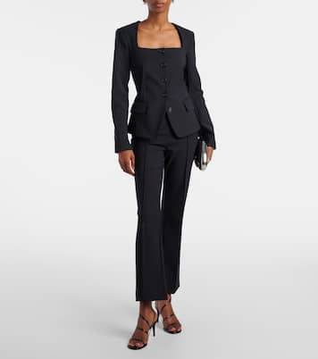 Marlowe crêpe blazer  | Simkhai