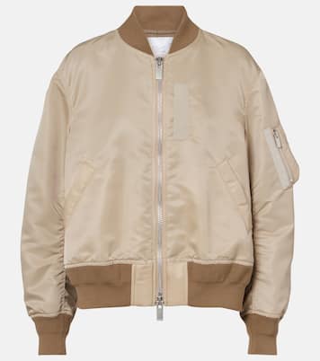جاكيت بلوزون من نسيج التويل | Sacai