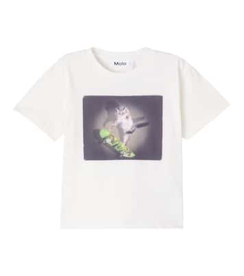 Riley printed cotton jersey T-shirt | Molo
