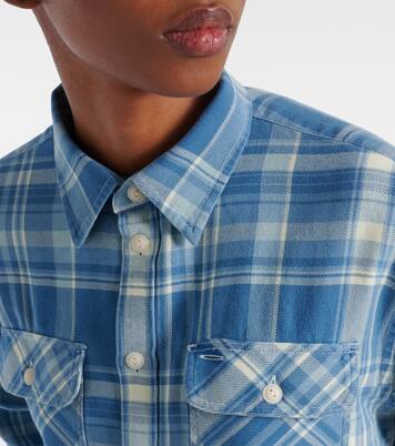 Plaid cotton twill shirt | Polo Ralph Lauren