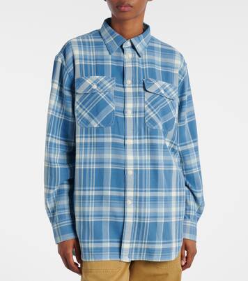 Plaid cotton twill shirt | Polo Ralph Lauren