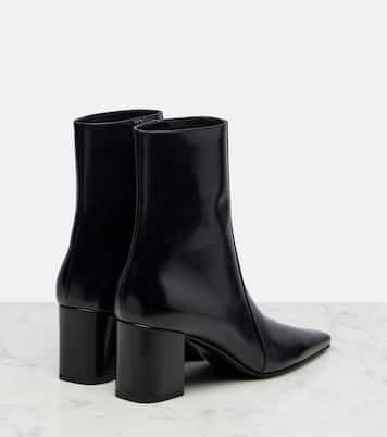 Rainer leather ankle boots | Saint Laurent