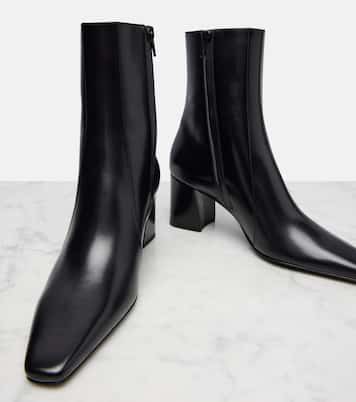 Rainer leather ankle boots | Saint Laurent