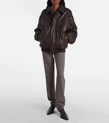 Bomber Johnson in pelle | Calvin Klein