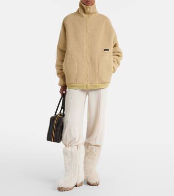 Shearling mid-calf boots | Yves Salomon