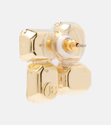 Ohrringe Piccolo, 18kt vergoldet, mit Kristallen | Jennifer Behr