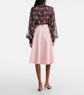 Wool-blend midi skirt | Dolce&Gabbana