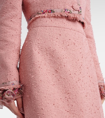 Cotton-blend midi skirt | Dolce&Gabbana