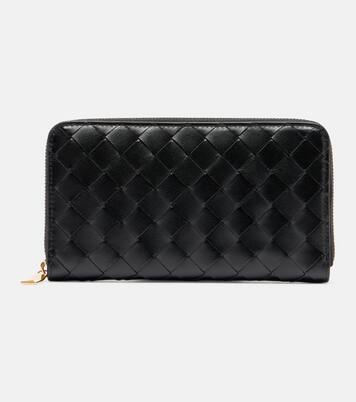Cartera de piel Intrecciato | Bottega Veneta