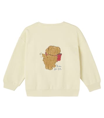 Sweatshirt Puppy aus einem Baumwollgemisch | Konges Sløjd