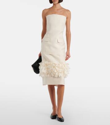 울 실크 탑 | Toteme