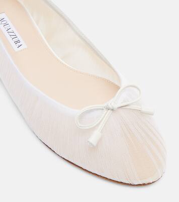 Ballerine Voile in tulle e pelle | Aquazzura