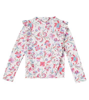 Yanika floral rashguard top | Louise Misha