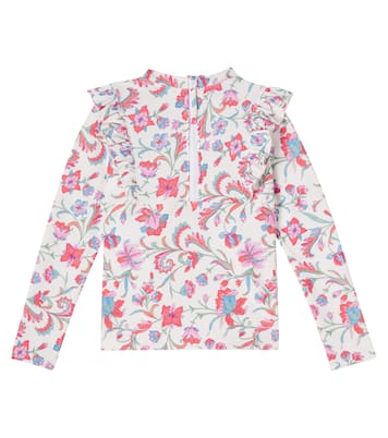 Yanika floral rashguard top | Louise Misha