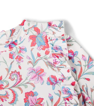 Yanika floral rashguard top | Louise Misha