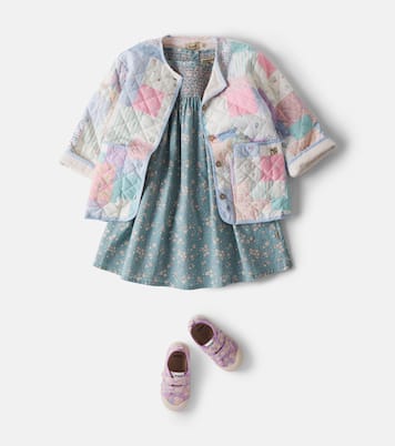 Elva floral smocked cotton dress | Wheat