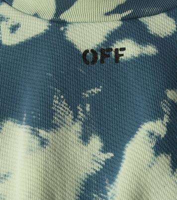 Tie-dye printed cotton sweater | Off-White