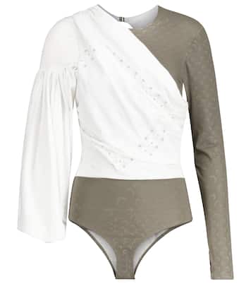 Body aus Jersey und Popeline | Marine Serre