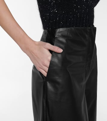 Pantaloni culottes in pelle | Altuzarra