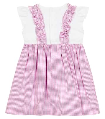 Baby gingham dress | Il Gufo