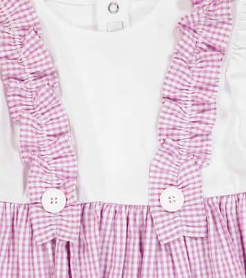 Baby gingham dress | Il Gufo
