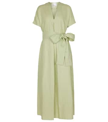 Rosetta linen maxi dress | Lisa Marie Fernandez
