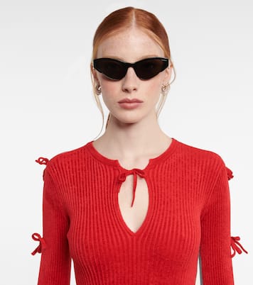 Cat-eye sunglasses | Bottega Veneta