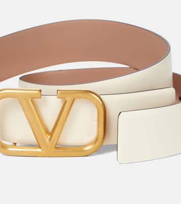 VLogo Signature 40 reversible leather belt | Valentino Garavani