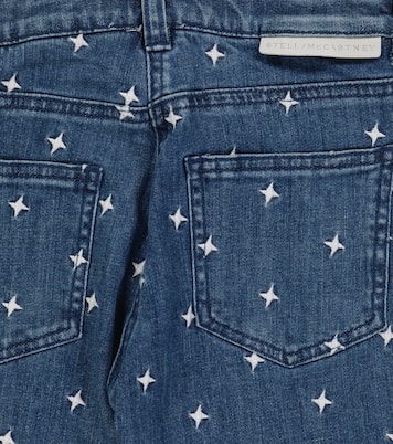 Jean à taille haute en coton | Stella McCartney Kids