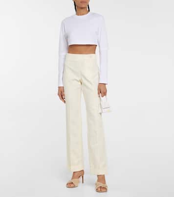 Le Tshirt Piccola crop top | Jacquemus