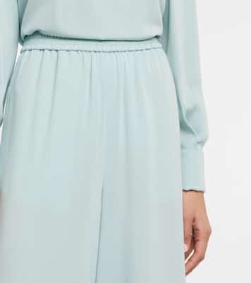 Pantalon ample Leisure Pedaggi en soie | Max Mara