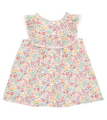 Baby Liberty ruffled cotton dress | Tartine et Chocolat
