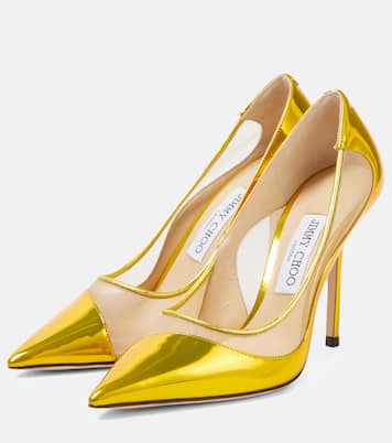 Salones Love 100 de piel metalizada | Jimmy Choo