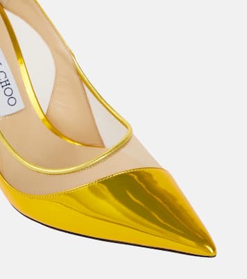 Salones Love 100 de piel metalizada | Jimmy Choo