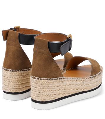 Espadrilles Glyn aus Veloursleder | See By Chloé