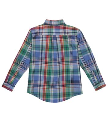Checked cotton shirt | Polo Ralph Lauren Kids