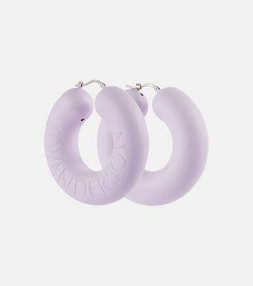 Boucles d'oreilles à logo | JW Anderson